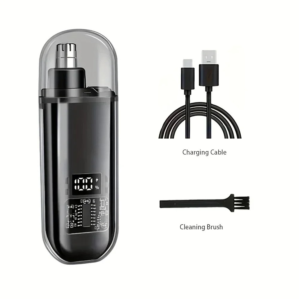 Men'S Grooming Electric Trimmer - Electric Mini Nose Ear Hair Trimmer