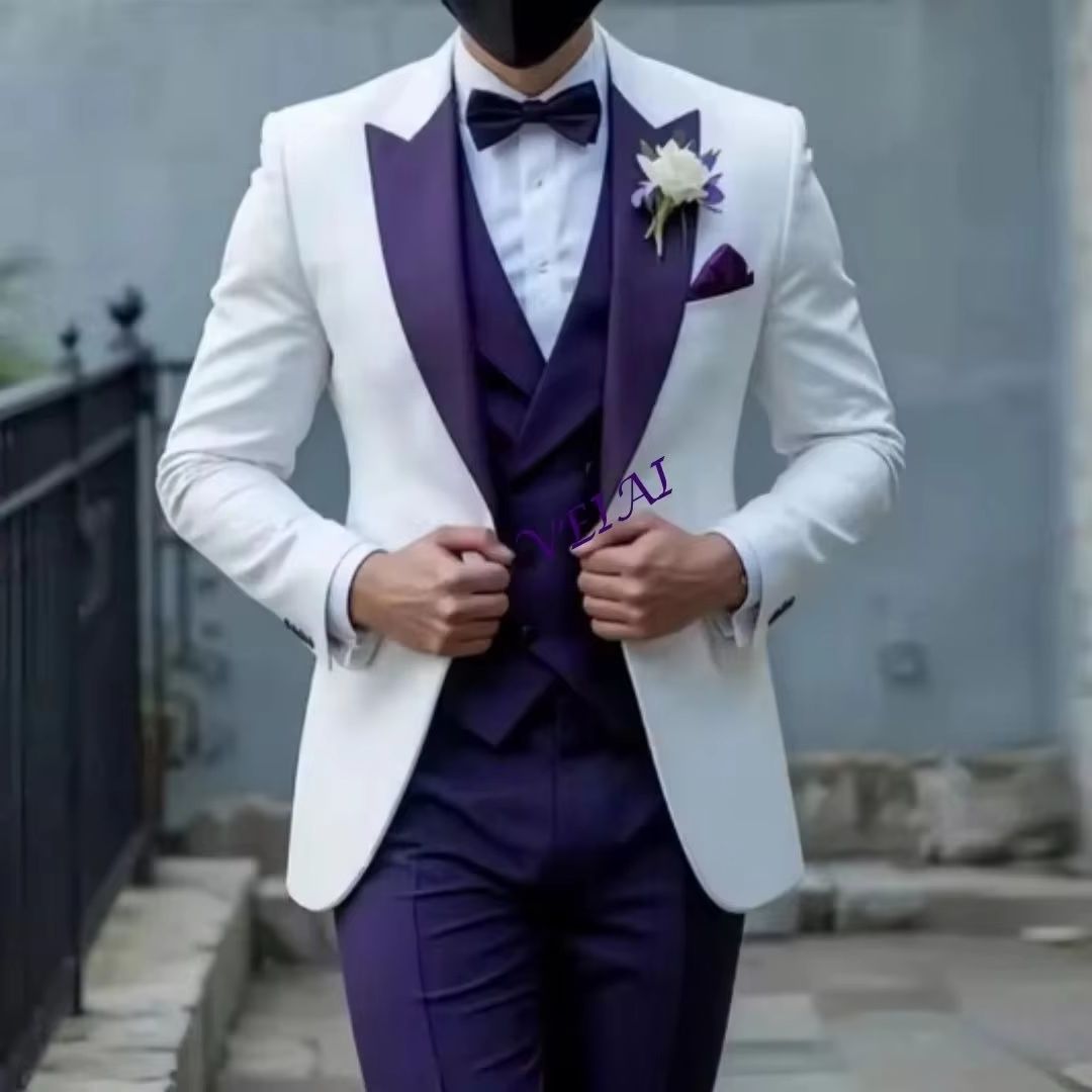 Men'S Grooming Daily - Customized 3 Piece Business Tuxedos Set