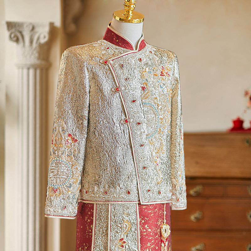 Men'S Grooming Dress Code - Men's New Wedding Gown XiuHai Suit