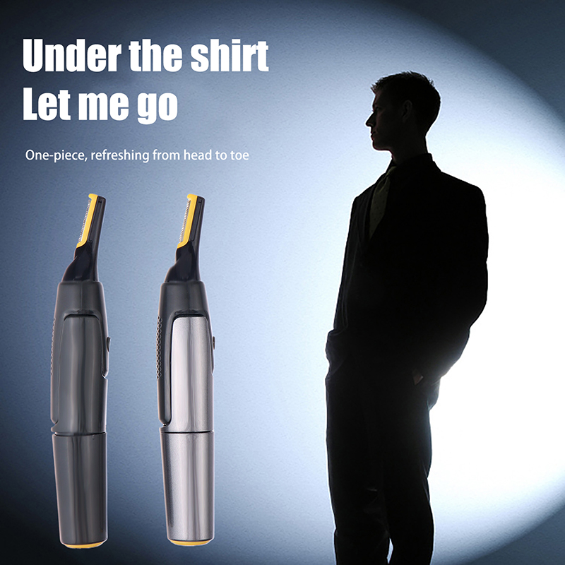 Men'S Grooming Electric Trimmer - Ultra-Thin Electric Nose & Ear Trimmer: