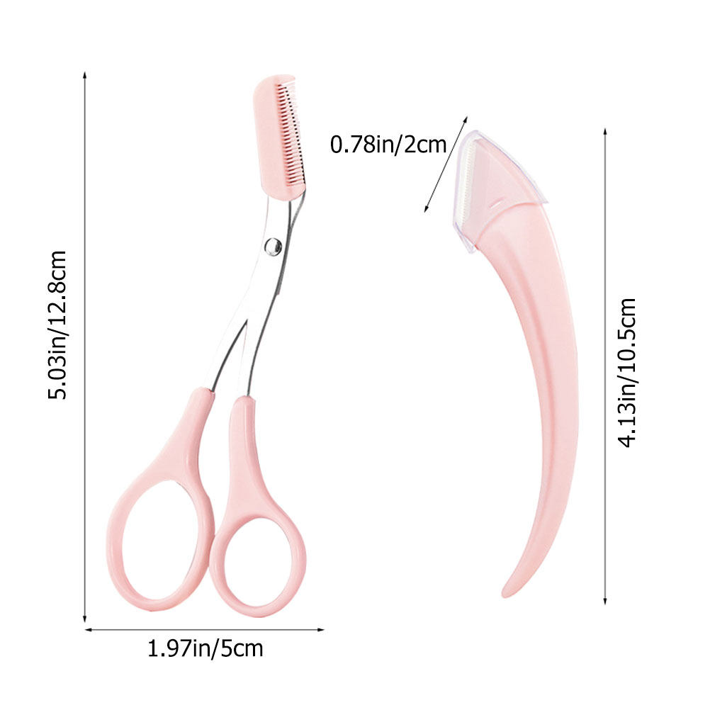 Eyebrow Trimmer Scissors Kit S - Men'S Grooming Eyebrow Shape recension och pris