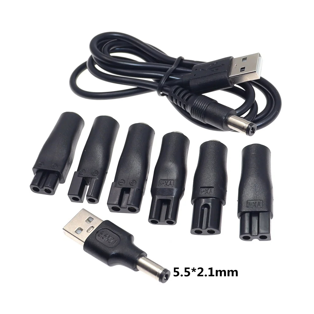 8PCS Replacement Power Cord 5V - Men'S Grooming Salon recension och pris