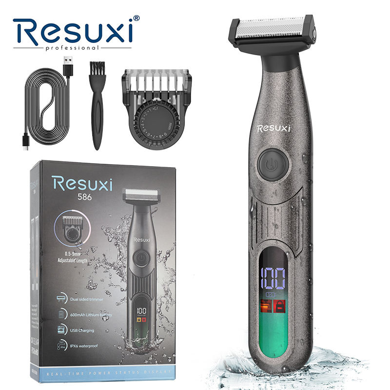 Resuxi 586 Premium Mens Groomi - Men'S Grooming Electric Trimmer recension och pris