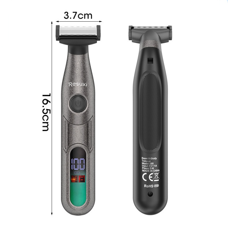 Resuxi 586 Premium Mens Groomi - Men'S Grooming Electric Trimmer recension och pris