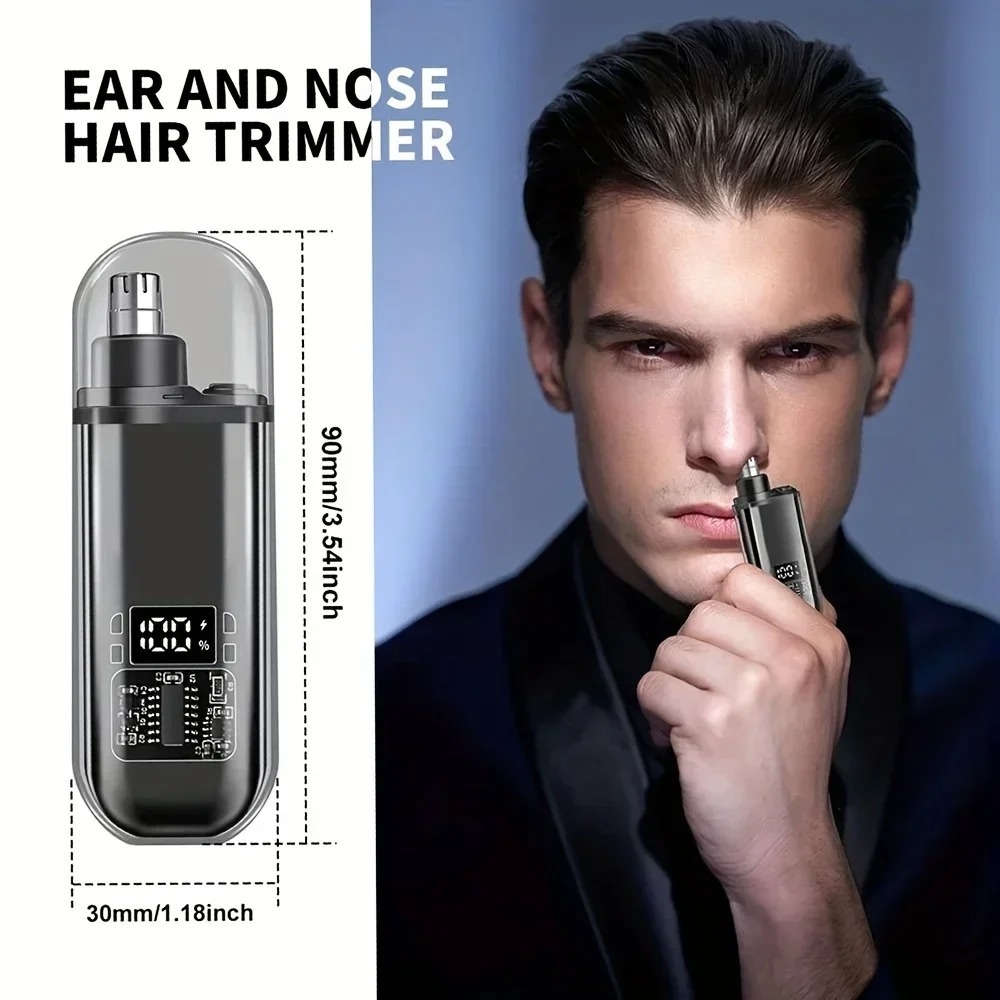Electric Nose Ear Hair Trimmer - Men'S Grooming Nose And Ear recension och pris