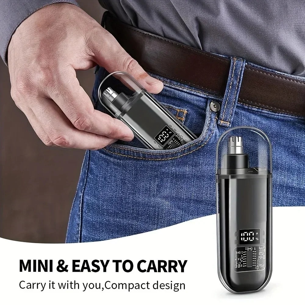 Electric Nose Ear Hair Trimmer - Men'S Grooming Nose And Ear recension och pris