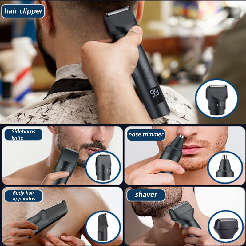 5-In-1 Cordless Hair Clipper L - Men'S Grooming Electric Trimmer recension och pris