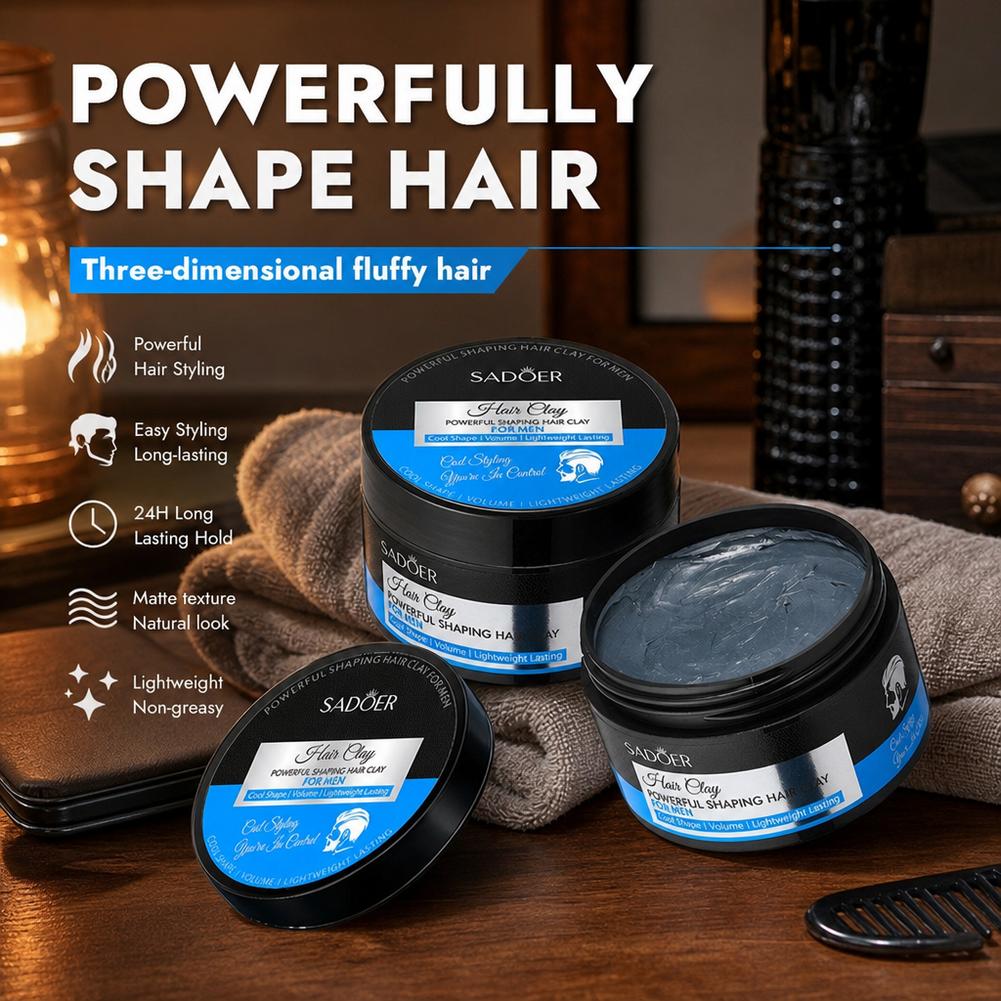 Matte Hair Styling Clay Strong - Men'S Grooming Daily recension och pris