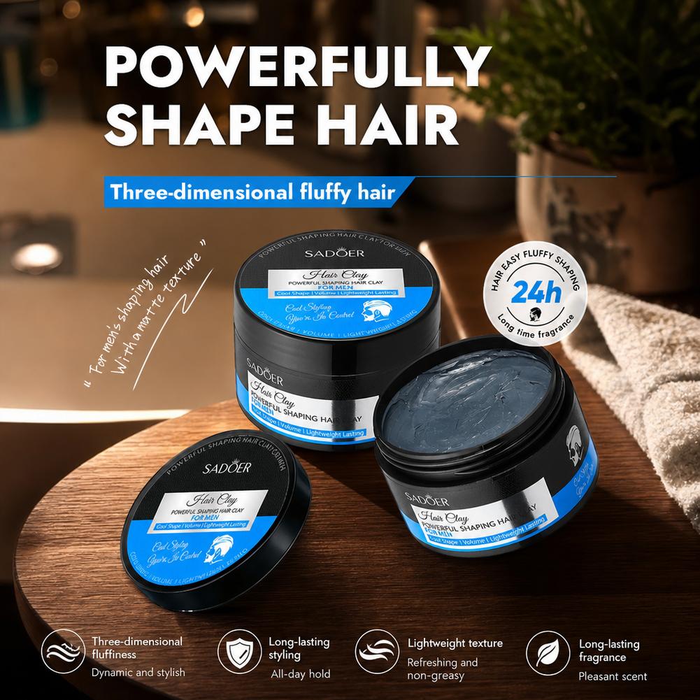Matte Hair Styling Clay Strong - Men'S Grooming Daily recension och pris