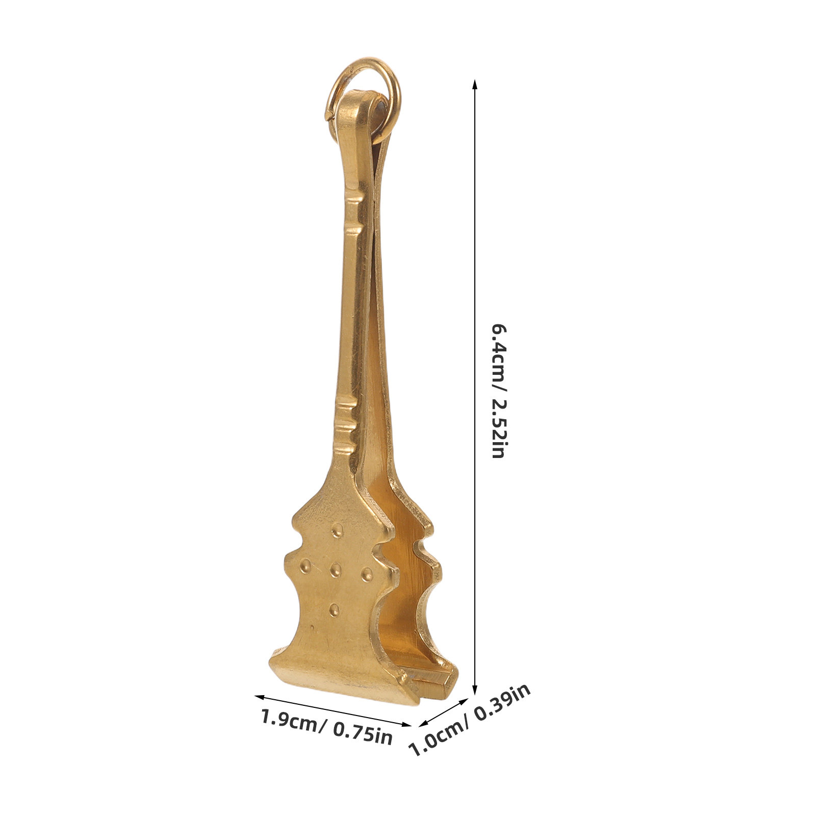 Wide Tip Gold Guitar Shaped St - Men'S Grooming Eyebrow Shape recension och pris