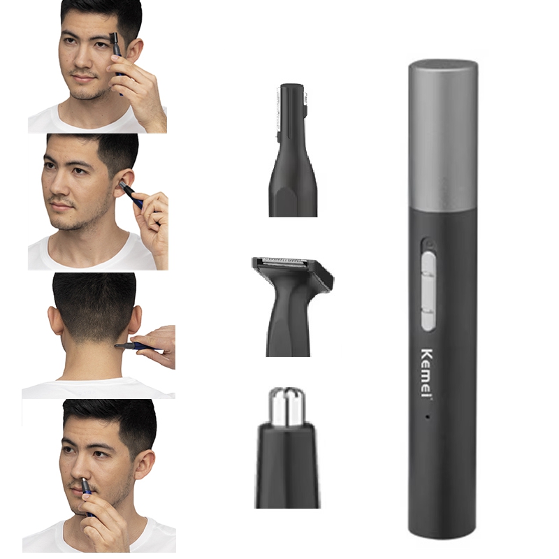 Kemei Pro Rechargeable Nose Ha - Men'S Grooming Electric Trimmer recension och pris