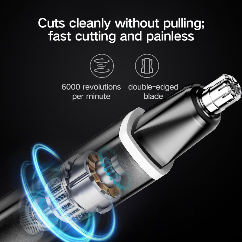 LED Nasal Hair Trimmer New Mod - Men'S Grooming Salon recension och pris