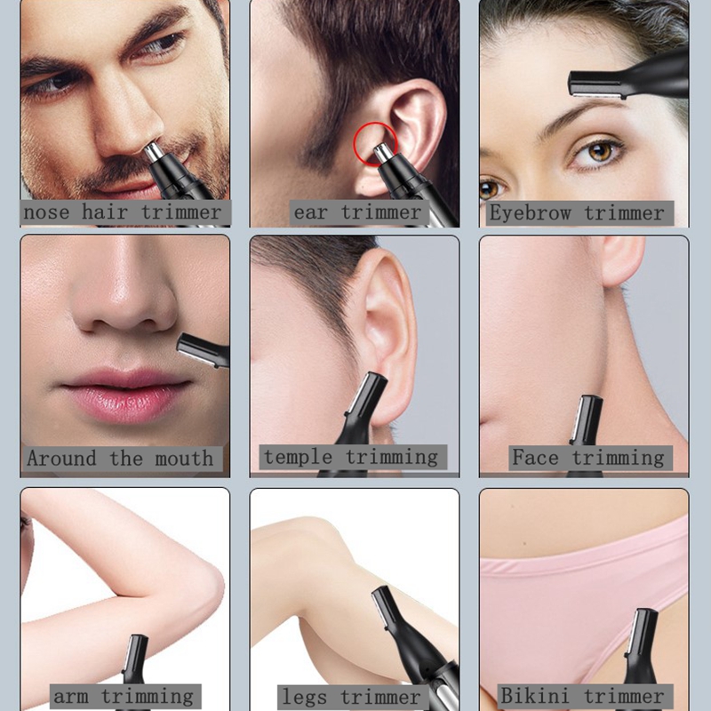Kemei Rechargeable All in One  - Men'S Grooming Nose And Ear recension och pris