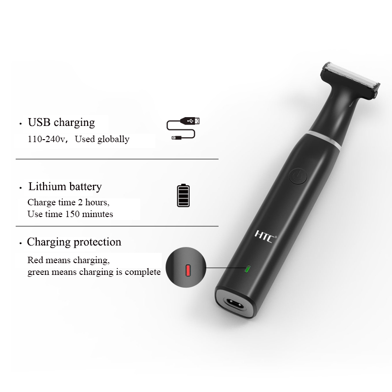 HTC Men's Electric Groin Hair  - Men'S Grooming Electric Trimmer recension och pris