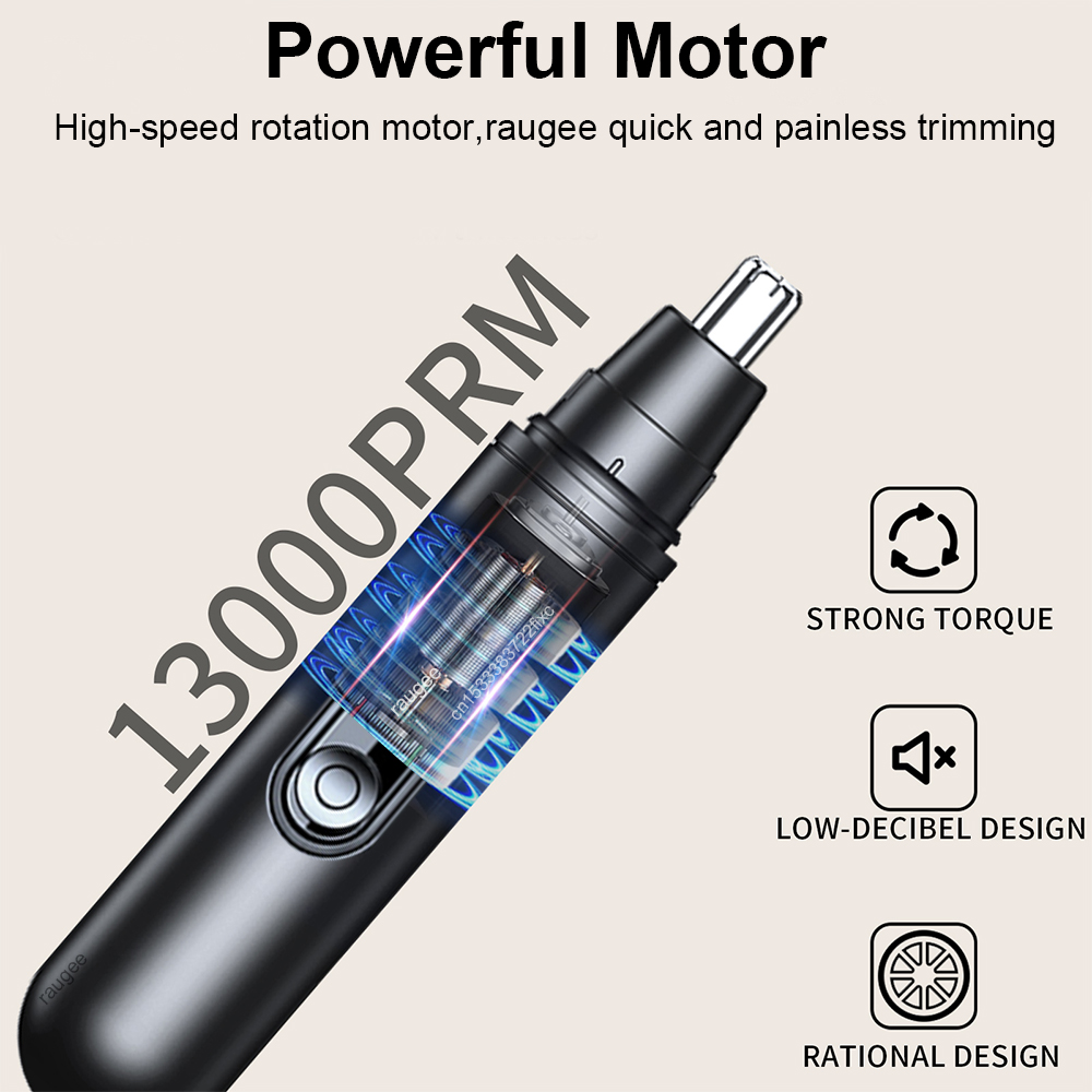 Mini Nose Hair Trimmer Recharg - Men'S Grooming Salon recension och pris