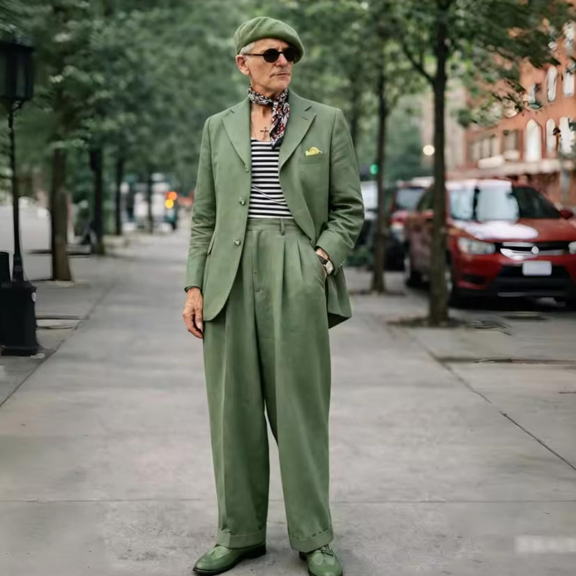 Brown Linen Men Suits 2 Pieces - Men'S Grooming Daily recension och pris
