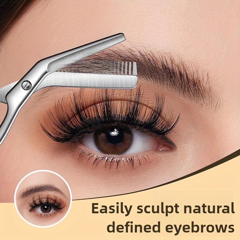Stainless Steel Eyebrow Scisso - Men'S Grooming Eyebrow Trimming recension och pris