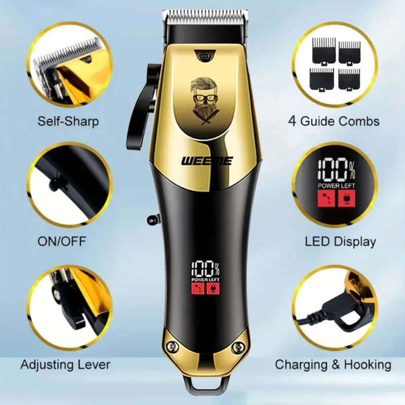 T9 Cordless Beard Trimmer Hair - Men Grooming Hygiene recension och pris