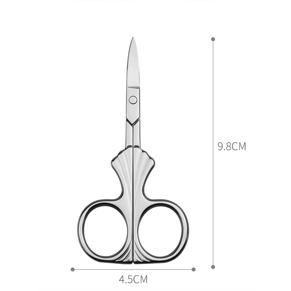 Stainless Steel Eyebrow Scisso - Men'S Grooming Eyebrow Trimming recension och pris