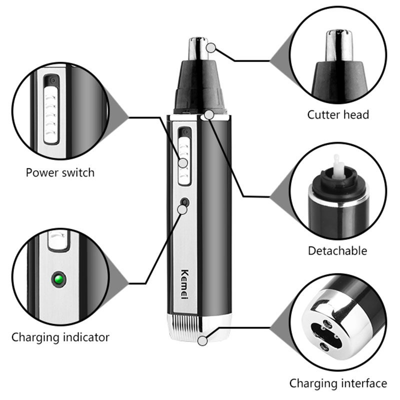 Keme 4in1 Nose Hair Trimmer Fo - Men'S Grooming Electric Trimmer recension och pris