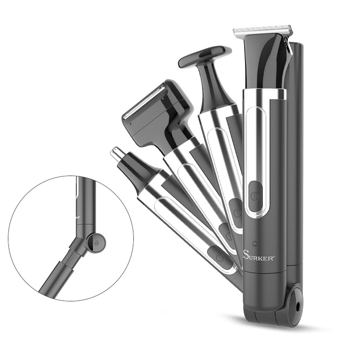 Surker 4-in-1 Shaver for Men G - Men'S Grooming Nose And Ear recension och pris