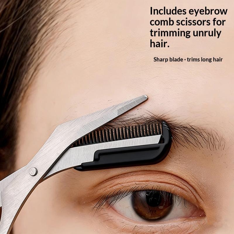 *Professional 3pcs Stainless S - Men'S Grooming Eyebrow Shape recension och pris