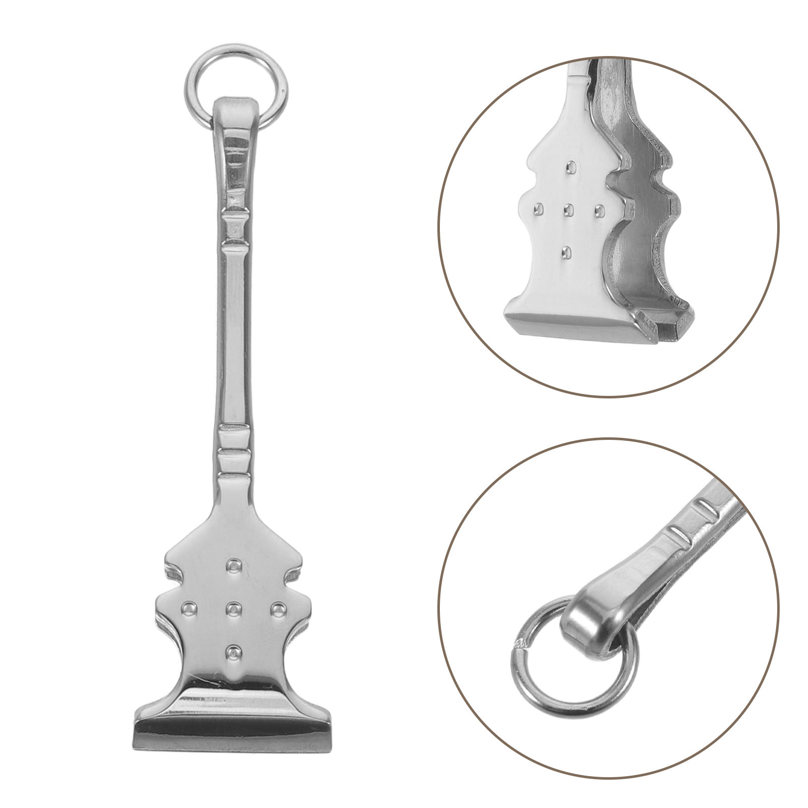 Guitar Shaped Stainless Steel  - Men'S Grooming Eyebrow Shape recension och pris