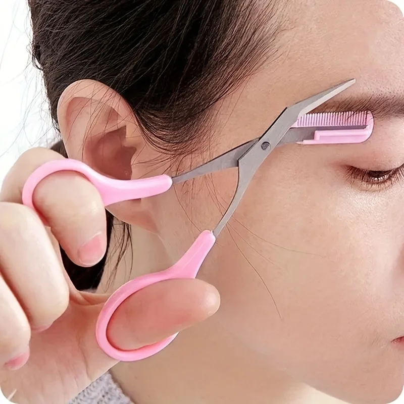 Eyebrow Trimmer Scissor With C - Men'S Grooming Eyebrow Shape recension och pris
