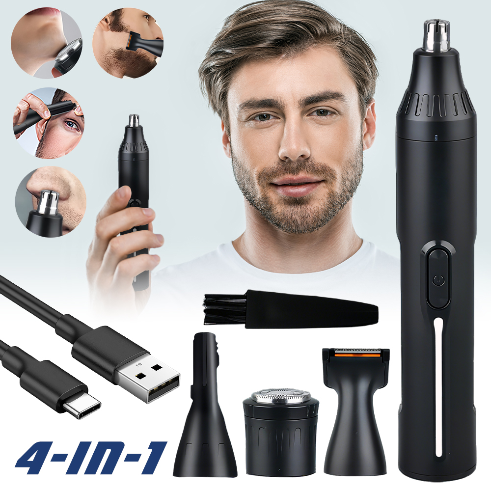 Portable 4 In 1 Men Facial Gro - Men'S Grooming Eyebrow Trimming recension och pris