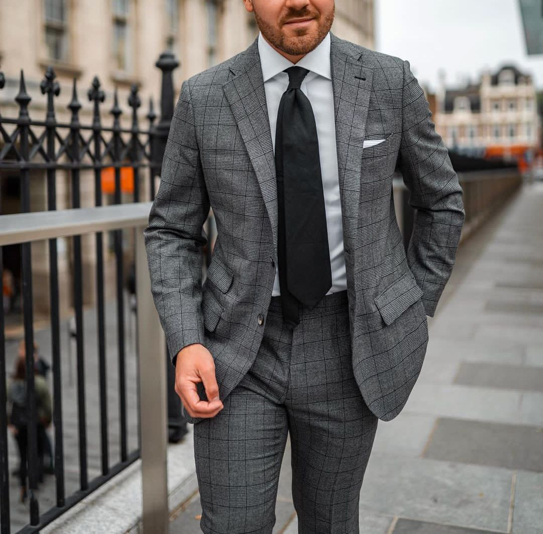 Men Suit Tailor-Made 2 Pieces  - Men'S Grooming Daily recension och pris